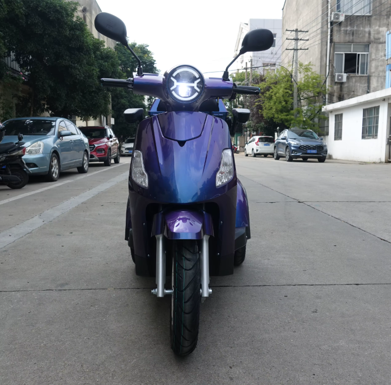 3 Wheel Mobility Scooter Electric Tricycle Adults Steel Material