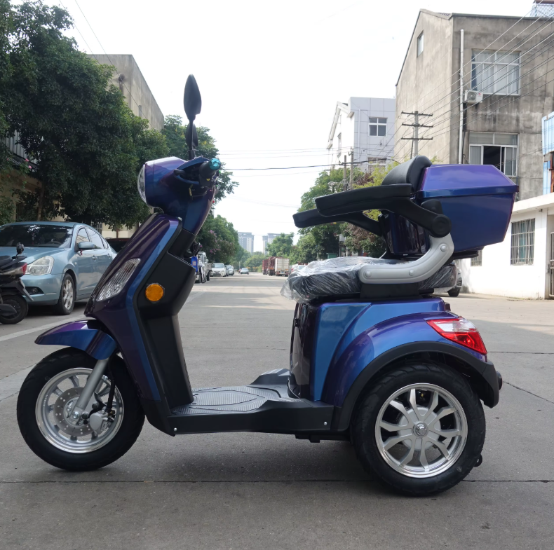 3 Wheel Mobility Scooter Electric Tricycle Adults Steel Material