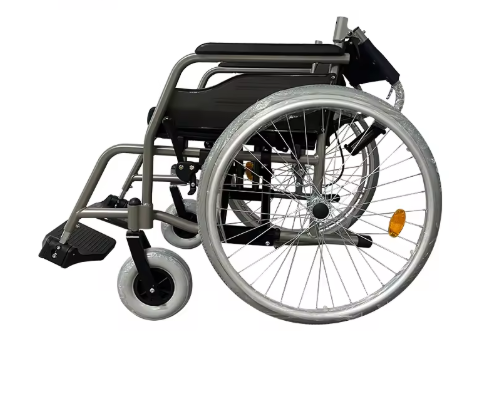 Aluminum Alloy Folding Manual Wheelchair With Brake