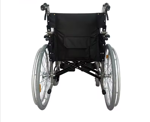 Aluminum Alloy Folding Manual Wheelchair With Brake